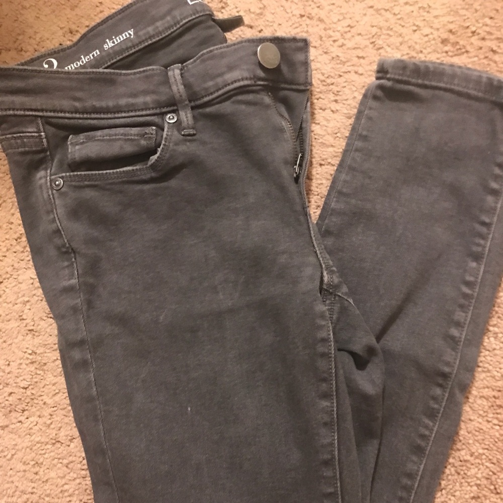 Loft Jeans Modern Skinny Size 2 👖 Grey